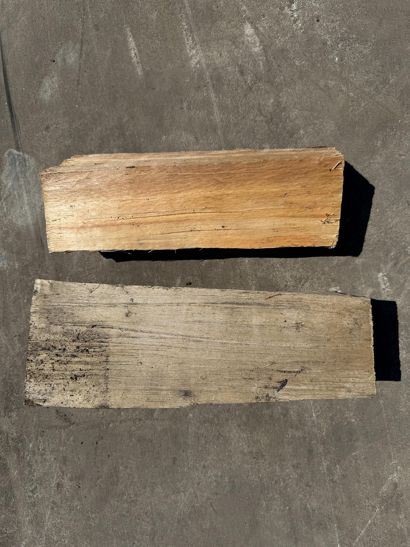 Verschil tussen nat en droog hout