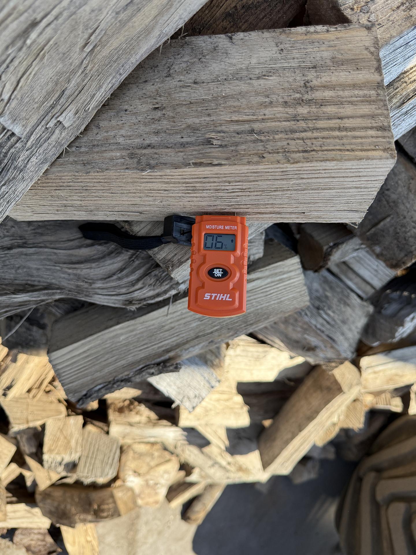 droog openhaard hout