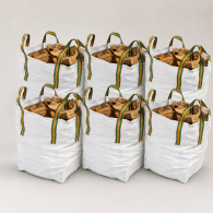 6 Kuub haardhout | Essenhout in Big Bag