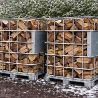 Haardhout Eiken los gestort 2 kuub