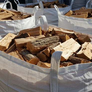1 Kuub haardhout | Essenhout in Big Bag 