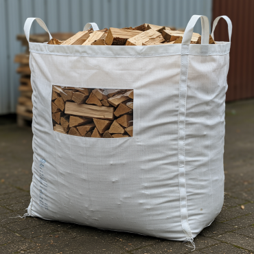 1 Kuub haardhout | Eikenhout in Big Bag 