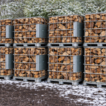 Haardhout eiken-los gestort 8 kuub