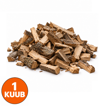 Haardhout mix los gestort 1 kuub