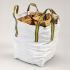 1 Kuub haardhout | Essenhout in Big Bag 