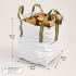 7 Kuub haardhout | Essenhout in Big Bag