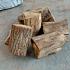 Eiken haardhout grof gekloofd in bigbag 3 kuub