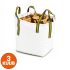 3 Kuub haardhout | Essenhout in Big Bag